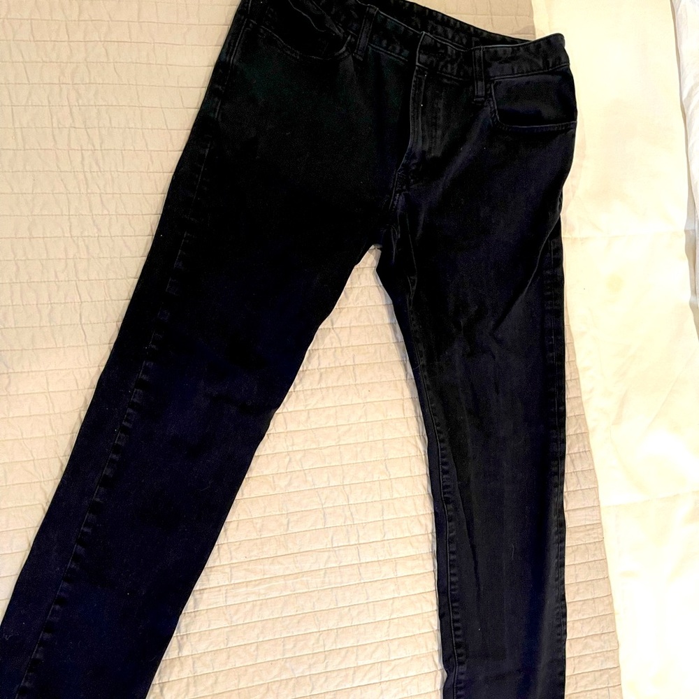 Uniqlo Skinny Black Stretch Jeans